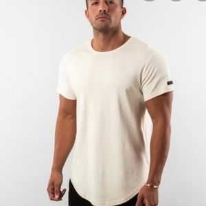 Alphalete NWOT Lux scoop tee white